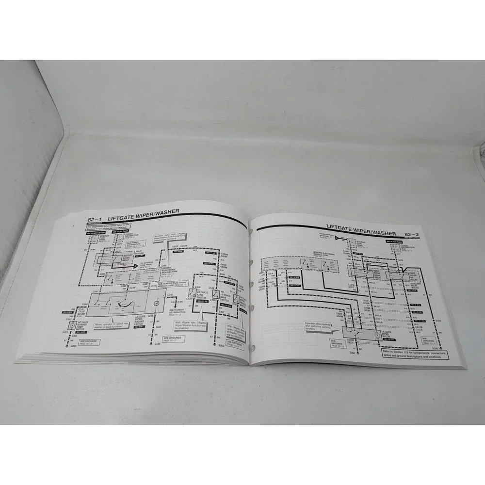1995 Ford Explorer  Vacuum And‎ Electrical Trouble Shooting Shop Manual VETM OEM
